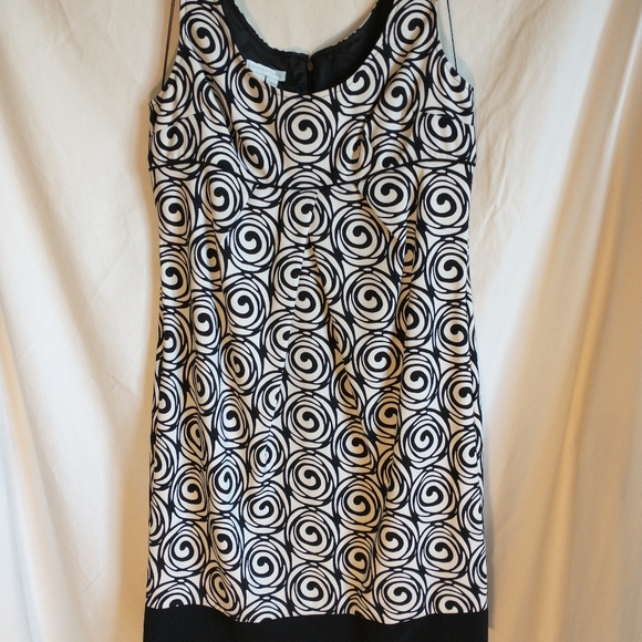 London Times 2 piece black and white dress size 8 - Picture 2 of 10